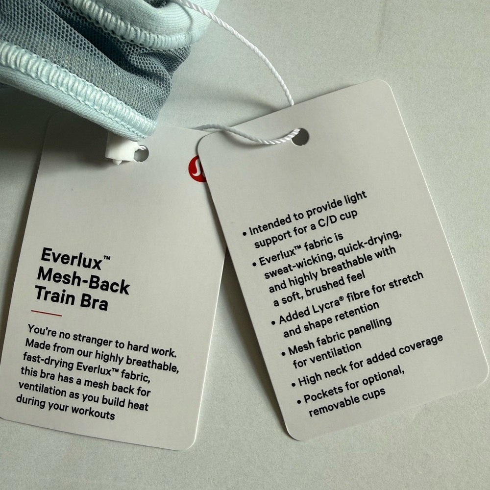 Lululemon Everlux Mesh-Back Train Bra - Picture 5 of 11
